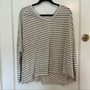 We the Free Striped Shirt Long Sleeve Tee